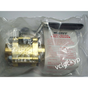 วาล์วบอลไวท์ตี้ สเวเกลอค บราสซ์ ซีรีส์ 60, ท่อ OD, รุ่น B-63EF6 มือสอง - Product Image 4