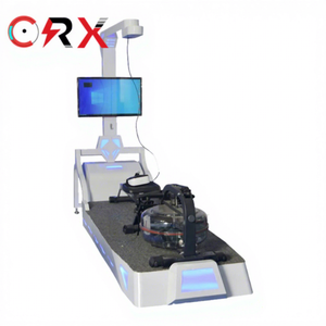 Simulador de Remo VR Metálico para Interiores con Sensor Corporal, Máquina de Juego de Entretenimiento para Parques de Aventura y Centros Comerciales, Experiencia de Videojuegos - Product Image 1