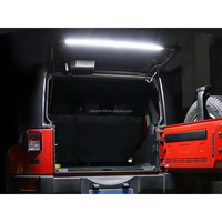 Barre lumineuse de coffre pour Jeep Wrangler JL, accessoires 4x4 tout-terrain, éclairage LED de coffre arrière pour Jeep
