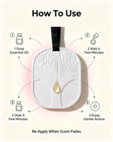 Diffuseur en plâtre gaufré DIY en forme d'arbre, à suspendre, sans alcool, écologique, parfum frais longue durée, ornement pour la maison