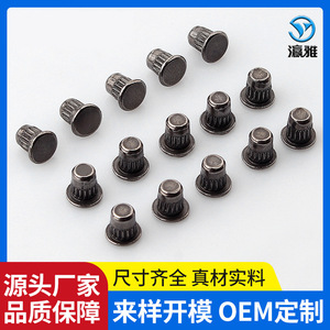 Bouchon de trou en acier au carbone plaqué de 5 mm, non amovible, pour couvrir les trous de vis des armoires et placards - Product Image 5