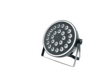 Projecteur PAR 24x8W RGBW 4-en-1 LED + LED RING pour scène, bar, fête, discothèque