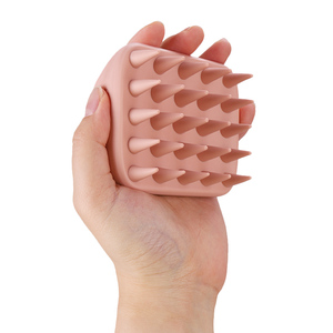 Brosse de massage du cuir chevelu ergonomique et étanche pour la douche, brosse à shampooing, masseur du cuir chevelu - Product Image 1