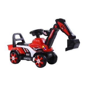 لعبة سيارة هندسية للأطفال ببطارية محرك مزدوج مع حفارة للتحكم عن بعد ركوب لعبة سيارة - Product Image 3