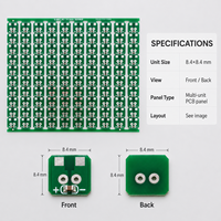 Module PCB à lumière blanche ZhonNa 8,4x8,4 mm pour instruments, équipement d'analyse, pièces de rechange, composants électroniques, accessoires