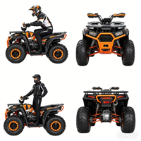 Dune Buggy Tout-Terrain 180CC à Moteur à Quatre Temps pour Adultes, Go-Kart 1000W à Transmission Automatique par Chaîne, Option Multi-Carburant, Voiture de Course