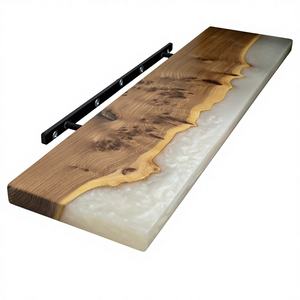 Diseño de estantería y expositor de pared moderno y contemporáneo de epoxi y resina por RR Enterprises - Product Image 1