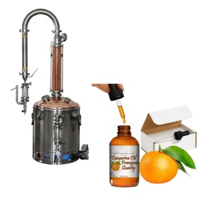 Chaîne de production industrielle de machines d'extraction d'huiles essentielles de citron, de lavande, de rose et d'orange, de 500L à 4000L - Product Image 1