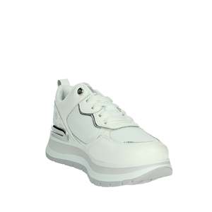 Sneakers pour femmes Laura Biagiotti 8918 en toile blanche, chaussures tendance - Product Image 5