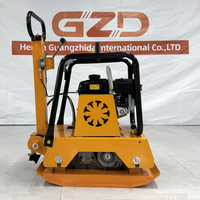Compacteur à plaques réversible à essence GZD personnalisé 160T, machine de compactage routier économe en carburant