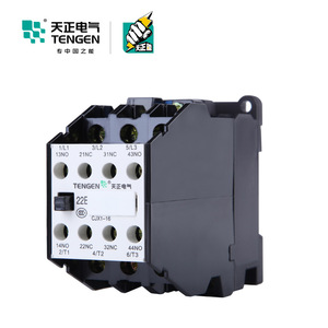 Contactor de CA Tengen CJX1-16 30A 380V 220V Trifásico Montaje en Riel DIN - Product Image 1