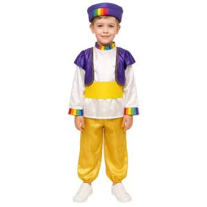 Disfraz de Príncipe Árabe para Niños, Directo de Fábrica, para Halloween, Actuaciones Escolares y Espectáculos Latinos - Product Image 2