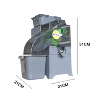 Hoge Opbrengst >80% Automatische Citroensap Extractor Machine voor Bar Elektrische Limepers NS2000E-6