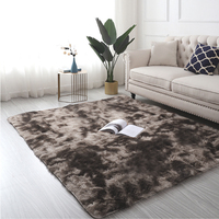 Tapis PV coloré hirsute doux à poils longs pour salon tapis hirsute en peluche personnalisé
