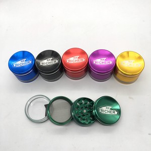 Multi-color Smoking Set <b>Rolling</b> Paper with Filter Tips Zinc Alloy Grinder Metal Tray Gift <b>Box</b> Smoking Accessories - Product Image 4