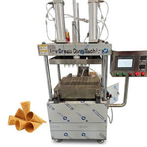 เครื่องทำโคนไอศกรีมแบบกึ่งอัตโนมัติระบบนิวเมติกสำหรับโรงงานอาหาร - Product Image 2