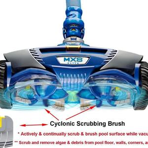 Limpiador de piscinas, cepillo de fregado ciclónico, Robot DE LIMPIEZA DE PISCINAS compatible, cepillo de fregado R 0714400, limpiador de plástico para exteriores - Product Image 4