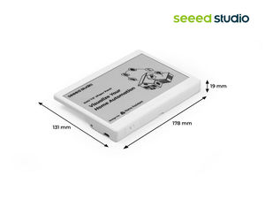 Kit de développement Seeedstudio XIAO 7.5 avec écran e-Paper ESP32 Home Assistant 800x480, batterie Li-ion rechargeable 3.7V 2000mAh - Product Image 6
