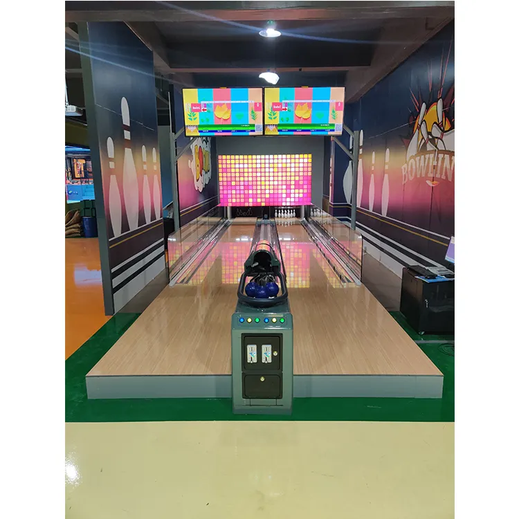 Équipement de jeu de bowling personnalisé machine 1 voie Nouvelle mini machine de jeu de bowling