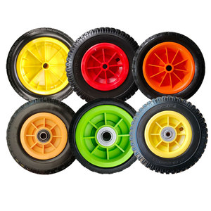 <span class=keywords><strong>Rueda</strong></span> de carro plana de 300-4 16 pulgadas, <span class=keywords><strong>rueda</strong></span> de espuma de Pu - Product Image 1