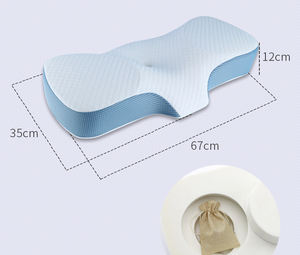 Oreiller ergonomique en mousse à mémoire de forme pour la santé cervicale - Product Image 4