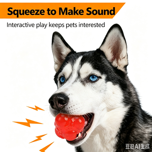 Jouet interactif pour <span class=keywords><strong>chien</strong></span> avec sonnette - Balle hexagonale rebondissante aléatoire pour l'entraînement d'agilité, le soulagement <span class=keywords><strong>de</strong></span> l'ennui et le jeu actif - Product Image 5
