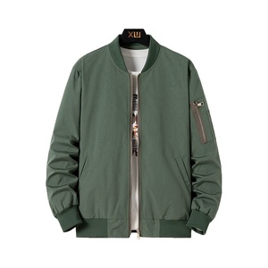 Large Size Lightweight Waterproof Zipper <strong>Jacket</strong> for <strong>Men</strong> Women Trendyy American Style Winter Workwear Casual Wear Outdoor <strong>Flight</strong> - Product Image 5