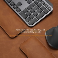 Ensemble de tapis de jeu en cuir rétro de haute qualité pour e-sport, 6 pièces, écologique, durable, empilable