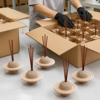 Diffuseur de parfum en bois personnalisé de 100 ml pour la décoration de la maison et les cadeaux