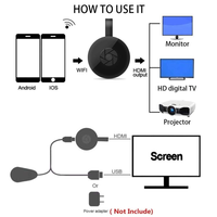 Dongle Android 4K Anycast Plug & Play al por Mayor - Duplicación Inalámbrica de Pantalla HDMI, Alternativa a Chromecast