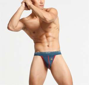 RTS Hombres Calzoncillos Algodón Puro Secado Rápido Cómodo Tanga Ropa Interior Sexy Gay. - Product Image 3