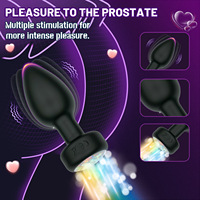 Vibromasseur anal sans fil à télécommande, 10 fréquences de vibration, jouets sexuels pour hommes et femmes