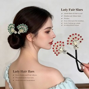 <span class=keywords><strong>Pince</strong></span> à cheveux polyvalente pour tous les jours, légère et douce, pour la création de chignons, adaptée à tous les âges, accessoires capillaires décontractés - Product Image 1