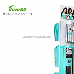 <b>Rotating</b> Floor-Standing Multi-Tier <b>Display</b> Rack for Hair Extensions & Wigs - Wig <b>Stand</b> - Product Image 4