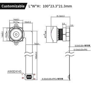 Module de capteur de caméra compact OV5640 OV5645 OV5647, capteur CMOS MIPI DVP CSI pour ESP32 ou Raspberry Pi - Product Image 4