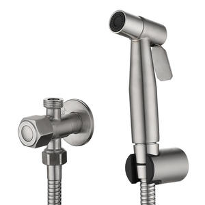 Orchid Bathroom 304 Stainless Steel <b>Toilet</b> <b>Washer</b> Set With Spray Gun Hose And Booster Nozzle - Product Image 4