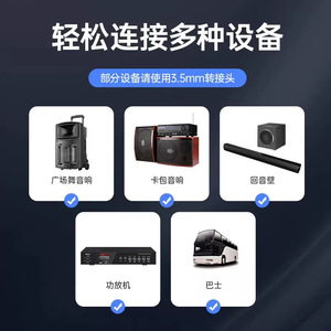 Universal <b>Wireless</b> <b>Microphone</b> Uhf Band Heart Shaped Direction High Sensitivity For Karaoke Outdoor Stage Home Use - Product Image 5