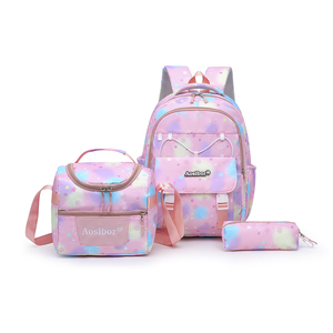 Hot Selling Trending Fashion School <strong>Backpack</strong> for Girls Cool Design Waterproof and Zipper Closure 3 Sets Available - Product Image 2