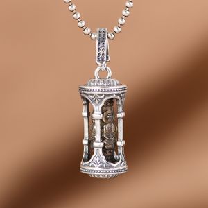 S925スターリングシルバーペンダント男性用仏ファッションネックレスインドネシア風ファッションジュエリー - Product Image 2