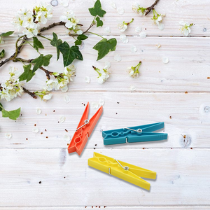 Pinzas de <span class=keywords><strong>Ropa</strong></span> de Plástico de Buena Calidad, 24 Piezas, 8.8 cm, Oferta de 2025 - Product Image 6