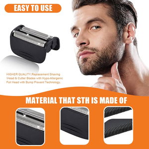 Kit de Repuesto de Cabezales para Afeitadora Eléctrica, Cuchillas de Lámina Universales, Accesorios OEM de Fábrica para Comercio Electrónico Global - Product Image 5