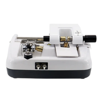 Machine manuelle de coupe-lentille d'équipement dentaire de précision pour lentilles de contact de lunettes Garantie 1 an pour laboratoires dentaires de magasins d'optique