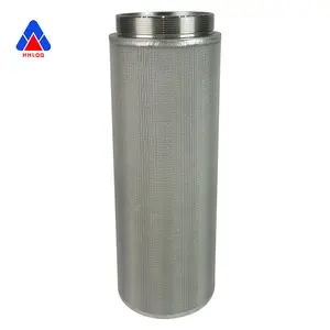 Huahang 1 3 5 10 20 mikron paslanmaz çelik 316 100 mikron sinterlenmiş Metal örgü filtre