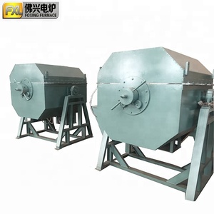 Four de trempe de trempe de <span class=keywords><strong>cuivre</strong></span> de fusion de cornue rotative pour la fusion de plomb - Product Image 1