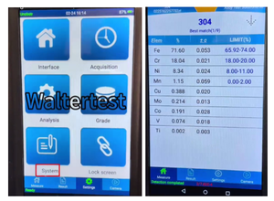 중국 최고 브랜드 WALTER 휴대용 <span class=keywords><strong>XRF</strong></span> 토양 중금속 탐지기 휴대용 농지 중금속 분석기 - Product Image 5