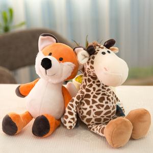 Juguetes de Peluche de Animales del Bosque: Jirafa, <span class=keywords><strong>Le</strong></span>ón, Mono, Perro, Tigre, Regalo de Actividades, Juguete de Peluche para Cumpleaños de Niños - Product Image 3