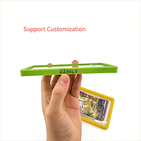 Porte-cartes de crédit en silicone personnalisable MILAIYOU, blocage RFID, options d'impression par transfert thermique/sérigraphie/laser, minimaliste, sans logo