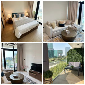 طقم غرفة نوم خشبي عصري للمشاريع | أثاث مخصص مصنع (OEM) | مورد جملة للشقق والفنادق - Product Image 2