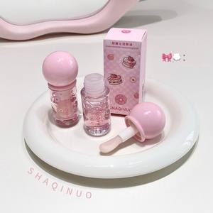 SHAQINUO transparente lindo fruta brillo de labios gelatina líquida lápices labiales dulce tierno hidratante bálsamo labial <span class=keywords><strong>aceite</strong></span> maquillaje - Product Image 6