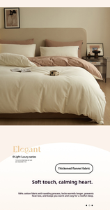 180 Stuk Verdikte Puur Katoen Geborsteld Bruiloft Zevendelige Set Dekbed Set Waterbestendig 300tc Herfst Laken Dekbedovertrek - Product Image 3